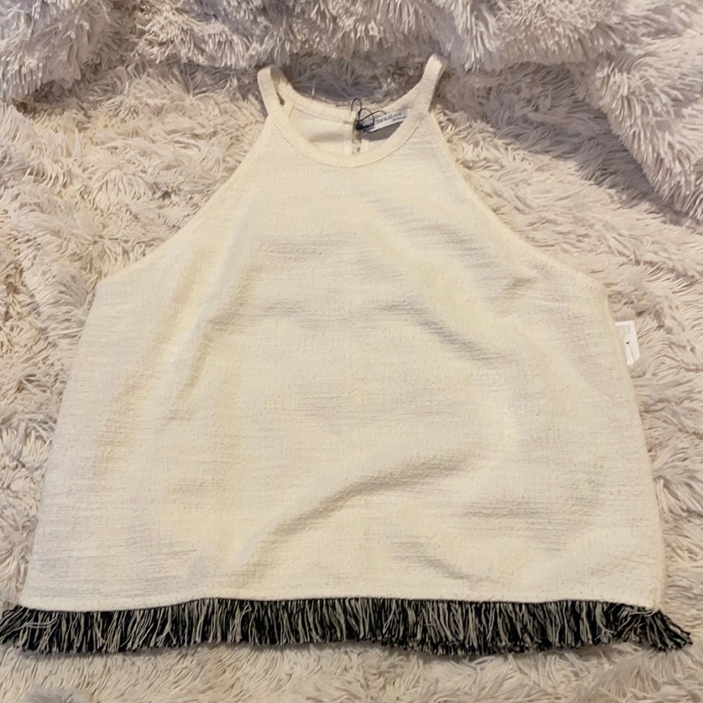 Zara white shirt